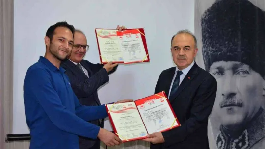 Yalova'da Türkiye'nin ilk organik midye üreticilerine sertifika