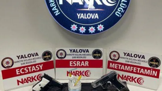 Yalova'da uyuşturucu operasyonu: 2 gözaltı