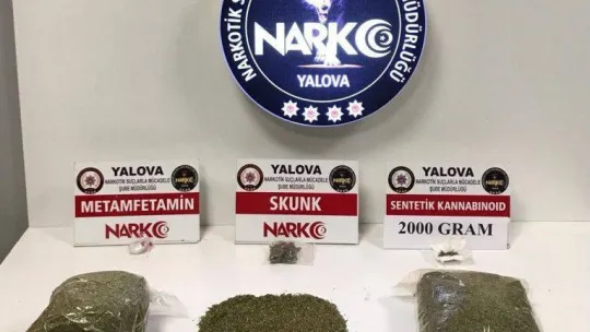 Yalova'daki uyuşturucu operasyonlarında 3 gözaltı
