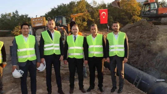 Yalova İçme Suyu Ana İsale Hattı Projesi'nde ilk kaynak atıldı
