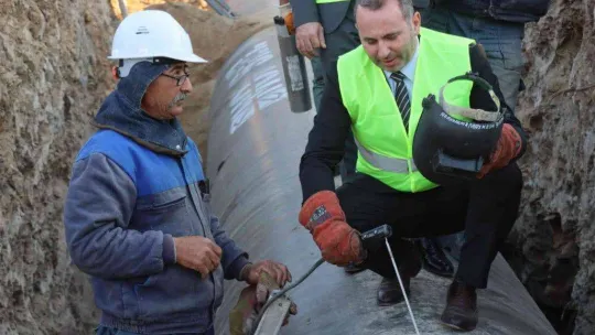 Yalova İçme Suyu Ana İsale Hattı Projesi'nde ilk kaynak atıldı
