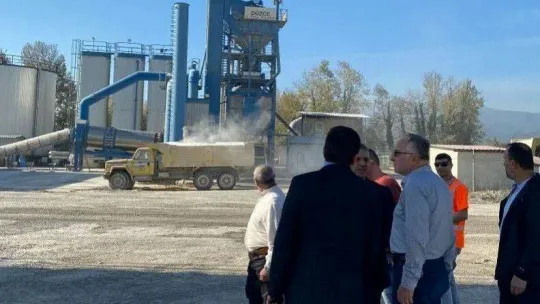 Yalova İl Genel Meclisi üyelerinden Düzce'ye teknik gezi