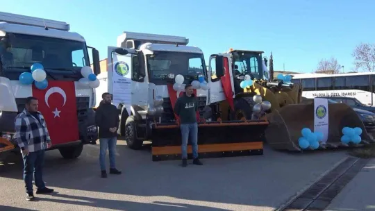 Yalova İl Özel İdaresi filosuna 5 yeni araç