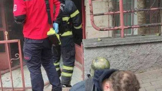 Yanan evden çıkarılan kediyi hayatta tutma mücadelesi