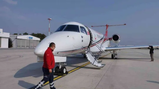 Yaralı madencileri Bartın'dan İstanbul'a taşıyan ambulans uçak ekibi zamanla yarıştıkları anları anlattı