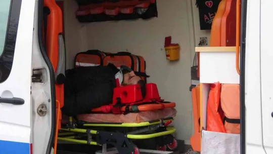 Yaralı sürücüye tesadüf müdahale