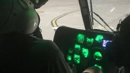 Yarasa helikopterler gece yangınlarının söndürülmesinde büyük rol oynadı