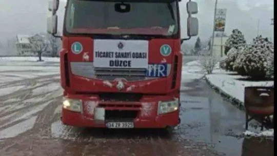 Yardım konvoyu Elbistan için yola çıktı