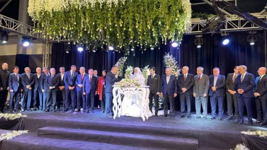 Yargı ve siyaset camiasını bir araya getiren düğün