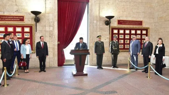 Yargıtay Cumhuriyet Başsavcısı Şahin, Rusya Federasyonu Başsavcısı Krasnov'u ağırladı