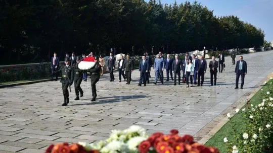 Yargıtay Cumhuriyet Başsavcısı Şahin, Rusya Federasyonu Başsavcısı Krasnov'u ağırladı