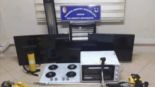 Yazlıkçıların kaldığı 13 daireyi soyan 10 şüpheli tutuklandı