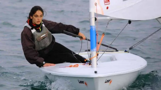 Yelken'de ILCA 1. ayak yarışları ve milli takım seçmeleri Ayvalık'ta tüm hızıyla devam ediyor