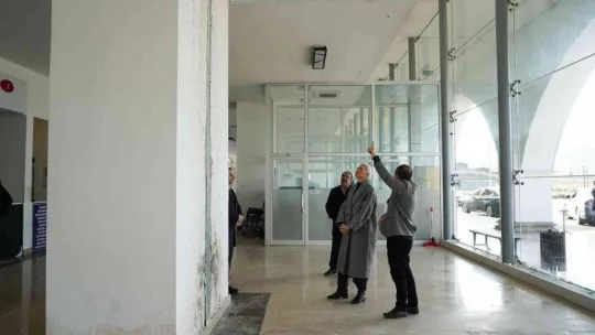 Yeni otogardaki bakım ve tadilat çalışmaları devam ediyor