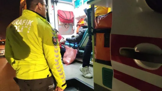 Yeni yıla kaza yaparak girdiler