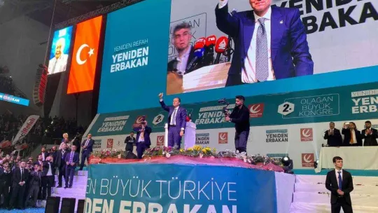 Yeniden Refah Partisi genel başkanlığına yeniden Fatih Erbakan seçildi
