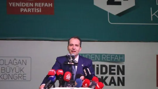 Yeniden Refah Partisi genel başkanlığına yeniden Fatih Erbakan seçildi