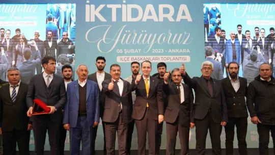 Yeniden Refah Partisi Seçime Hazırlık Programını ilçe başkanlarıyla gerçekleştirdi