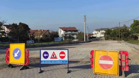 Yeniköy Çınar Caddesi'ne bin ton asfalt