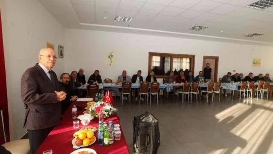 Yenimahalle Belediye Başkanı Yaşar mermerci esnafıyla buluştu