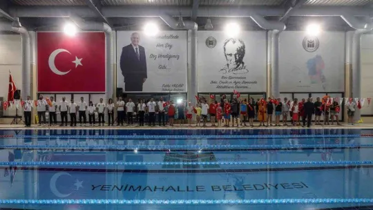 Yenimahalle'nin engelsiz kulaçları şov yaptı