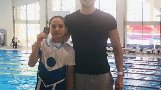 Yenimahalle'nin minik kulaçları Bolu'da şov yaptı