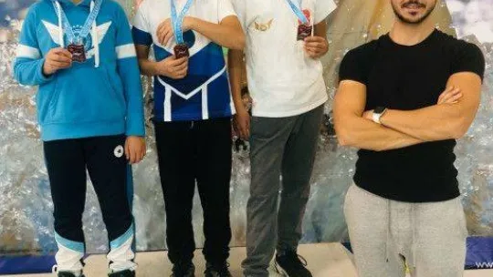 Yenimahalle'nin minik kulaçları Bolu'da şov yaptı