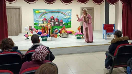 Yenimahalle'nin özel bireyleri masal diyarında