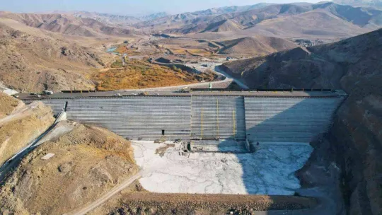 Yerköy İnandık Barajı'nda sona yaklaşılıyor