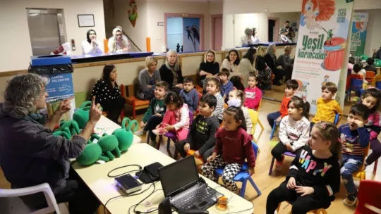 Yeşil Karıncalar Okulu projesi Atalar Merkez Kreş'te başladı