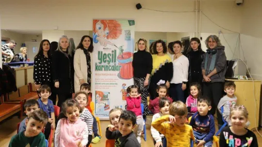 Yeşil Karıncalar Okulu projesi Atalar Merkez Kreş'te başladı