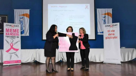 Yeşim'de meme kanseri farkındalık söyleşisi
