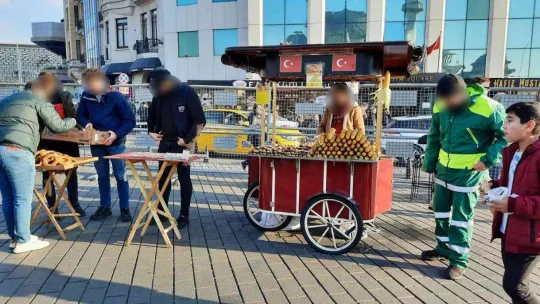 Yılbaşı Gecesi Taksim'de 'Simitçi' Polisler güvenliği sağlayacak