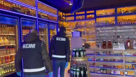 Yılbaşı öncesi Bursa'da büyük sahte içki operasyonu