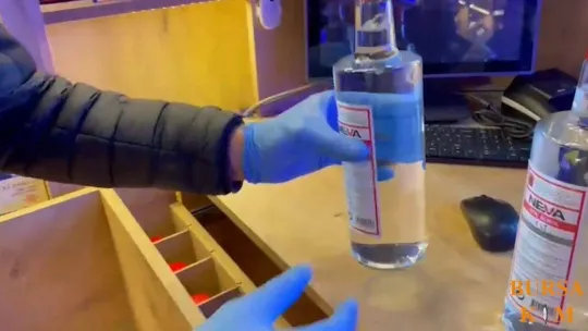 Yılbaşı öncesi Bursa'da büyük sahte içki operasyonu