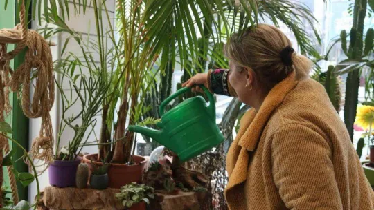 Yılbaşı öncesi çiçekçiler doldu taştı