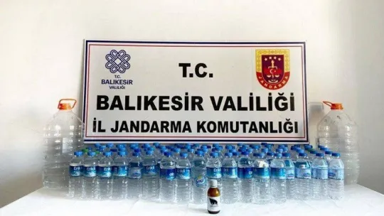 Yılbaşı öncesi kaçak içkiye 12 gözaltı