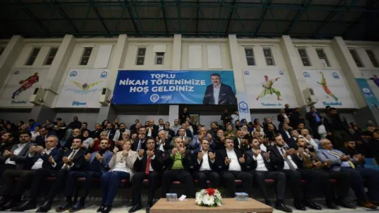 Yıldırım'da Roman çiftlere toplu nikah töreni