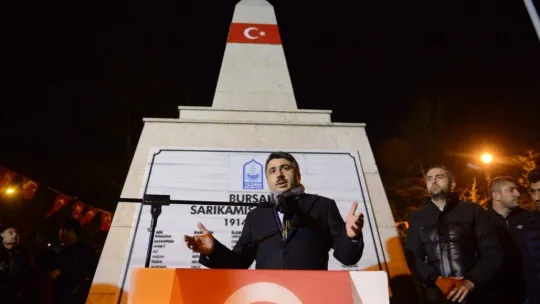 Yıldırım'da Sarıkamış şehitleri unutulmadı