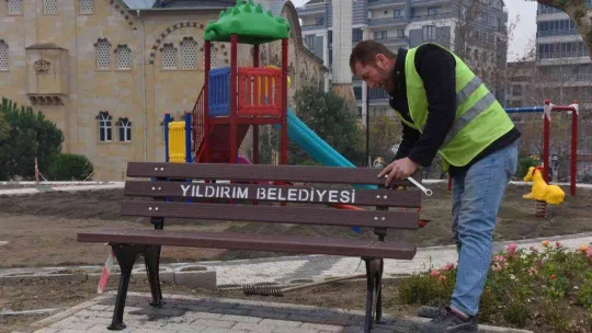 Yıldırım'da yeşil dönüşüm devam ediyor