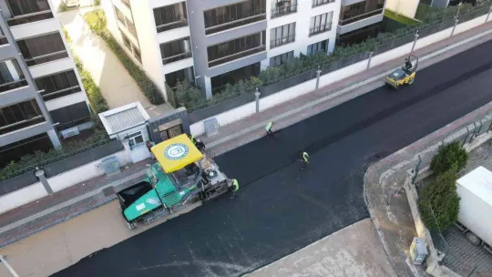 Yıldırım'da yol hamlesi devam ediyor