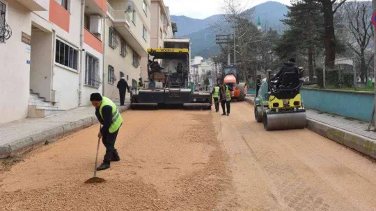 Yıldırım'da yol hamlesi devam ediyor