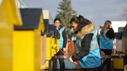 Yıldırım'lı gençlerden yürekleri ısıtan proje