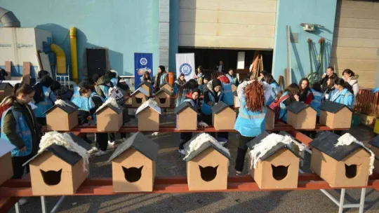 Yıldırım'lı gençlerden yürekleri ısıtan proje