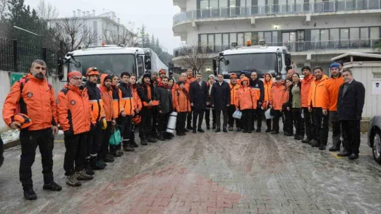 Yıldırım tüm ekipleriyle afet bölgesinde