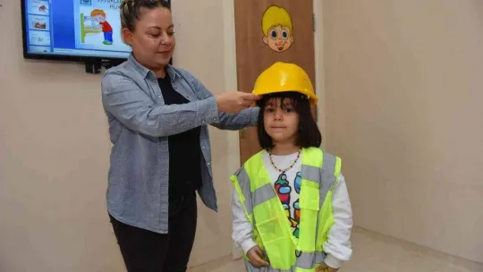 Yıldırımlı miniklere hijyen ve güvenlik eğitimi