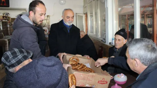 Yılın son gününde halk ile buluştu