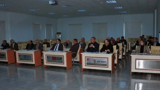 Yılın son toplantısı gerçekleştirildi