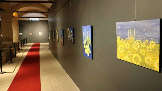 Yıllardır Mimar Sinan'ın eserlerini büyük bir sevgiyle resmediyor