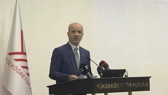YÖK Başkanı Erol Özvar: 'İlk defa Ocak 2023 yılında uygulanacak Türkiye Yurt Dışından Öğrenci Kabul Sınavı'nı başlatıyoruz'
